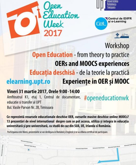 Open Education Workshop - from theory to practice: experiences in OER and MOOC