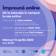 Webinar #impreunaonline: De la educația în campus la cea online