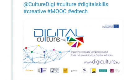 #EDENChat on Twitter: Digital applications for culture and creative industries during the pandemic