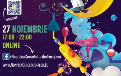 Te așteptăm online la Noaptea Cercetătorilor Europeni 2020