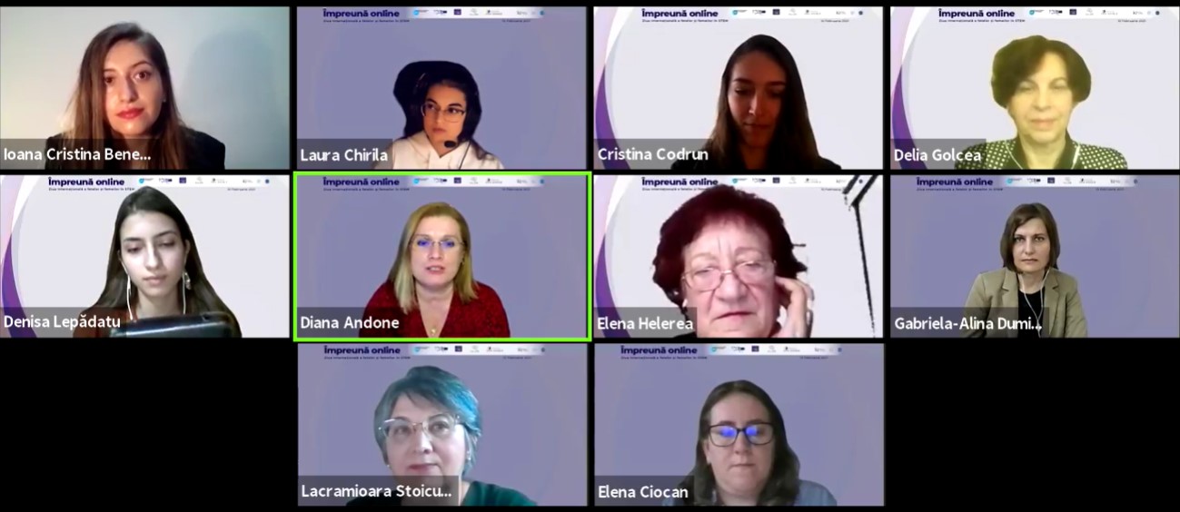 #impreunaonline webinar: International Girls and Women in STEM Day