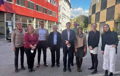 Meeting of Tracce Erasmus + project partners in Graz