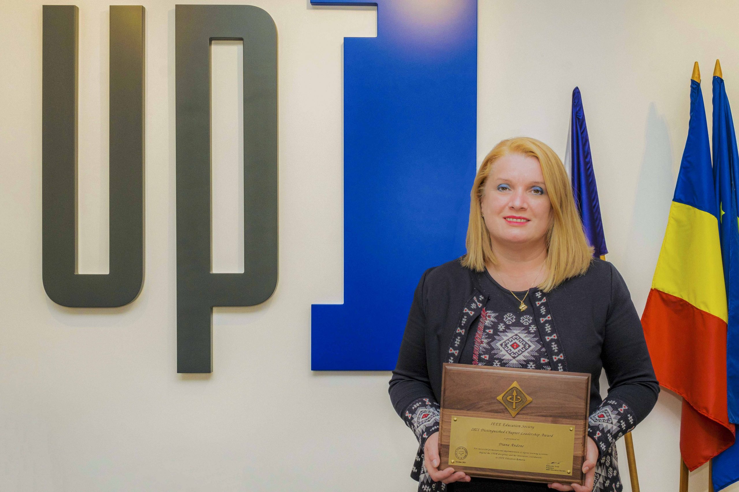 Distincție: Directorul CeL, Diana Andone – premiul pentru excelență în leadership educațional IEEE Education Society