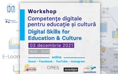 Digital Skills for Education & Culture Workshop Digital Skills for Education and Culture Workshop