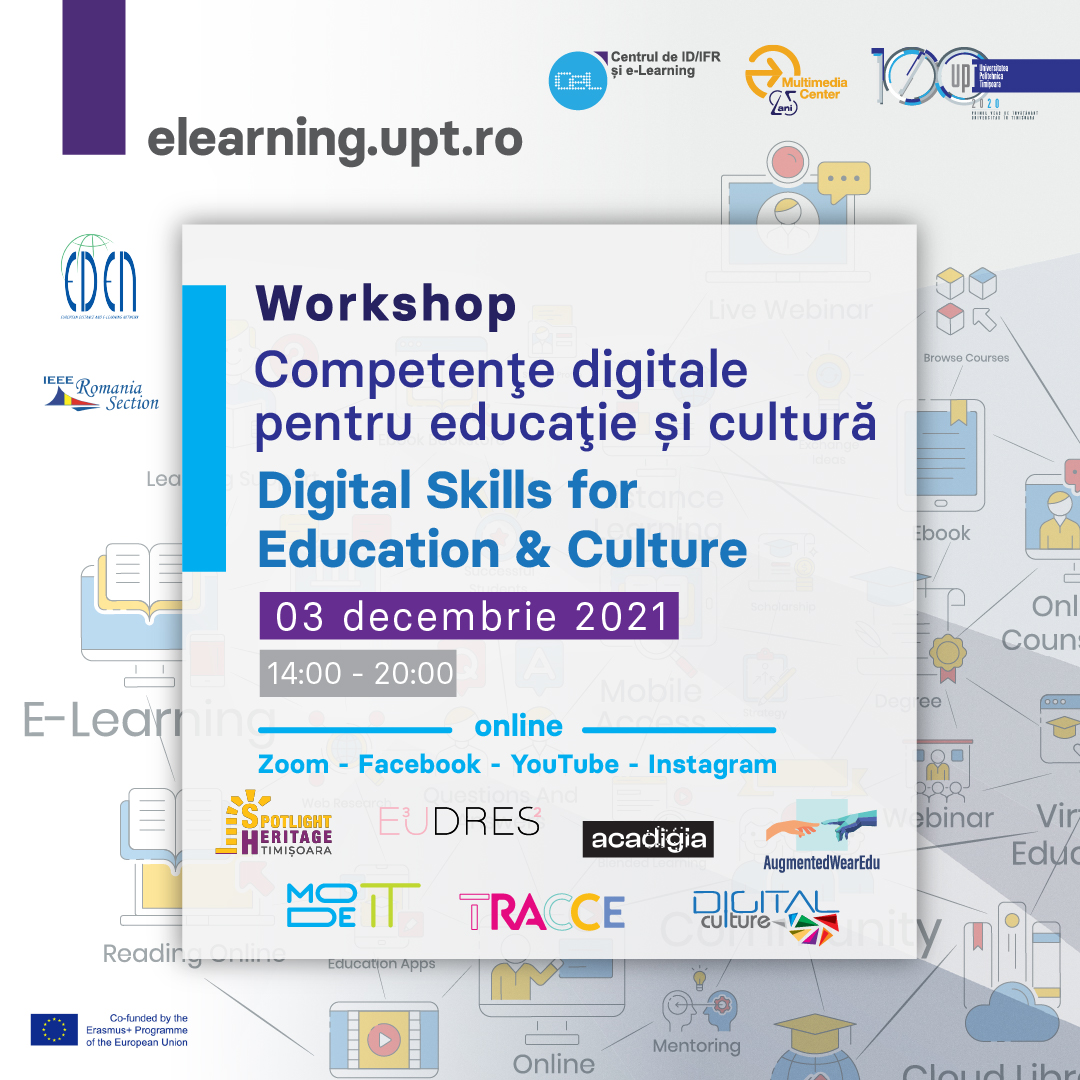 Digital Skills for Education & Culture WorkshopWorkshop Digital Skills for Education and Culture