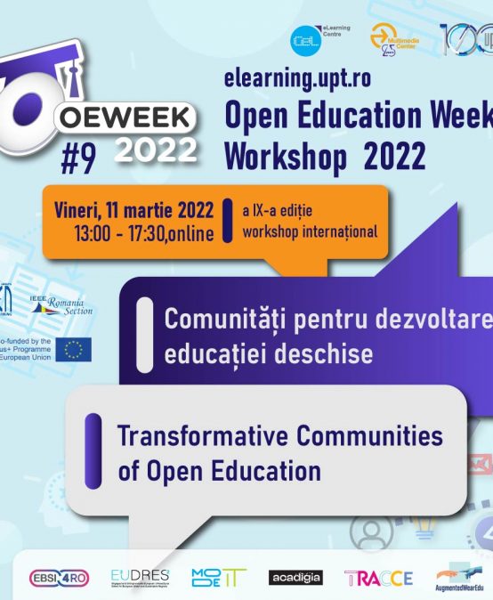 Workshop Internațional Comunități pentru dezvoltarea educației deschise