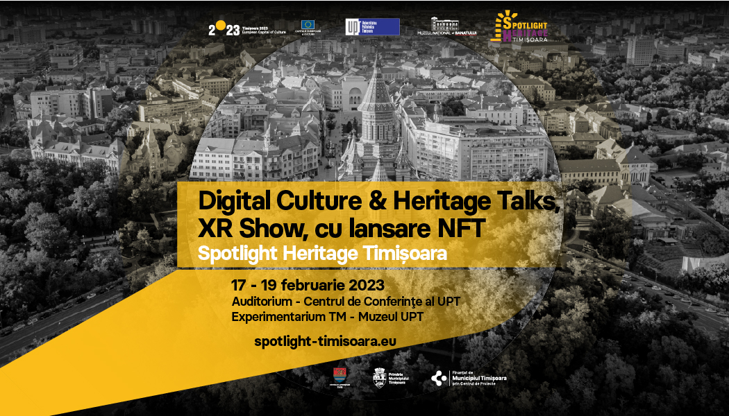 Digital Culture & Heritage Talks, XR Show, cu lansare NFT