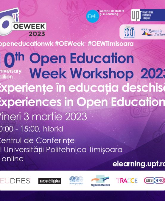 Cea de-a X-a ediție a Workshopului Internațional Open Education Week Workshop 2023