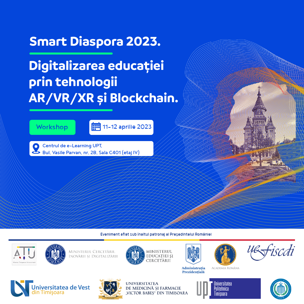 Smart Diaspora 2023. Diaspora în învățământ superior, știință, inovare și antreprenoriat. Digitalizarea educației prin tehnologii AR/VR/XR și Blockchain