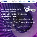 Open Education Week 2024 / A XI-a ediție workshop-ului internațional Open Education Week 2024