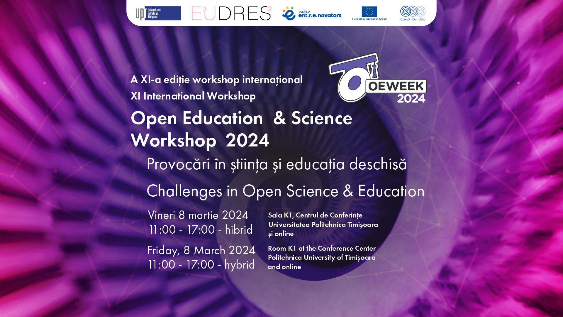 The XI edition of the International Workshop Open Education Week 2024