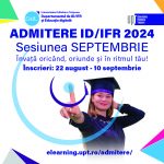 Admission ID/IFR 2024 SEPTEMBER session at the Politehnica University of Timișoara