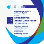 Deschiderea anului universitar ID/IFR 2024-2025