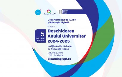 Deschiderea anului universitar ID/IFR 2024-2025