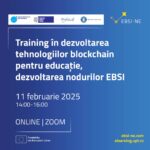 Training în dezvoltarea tehnologiilor blockchain pentru educație, dezvoltarea nodurilor EBSI