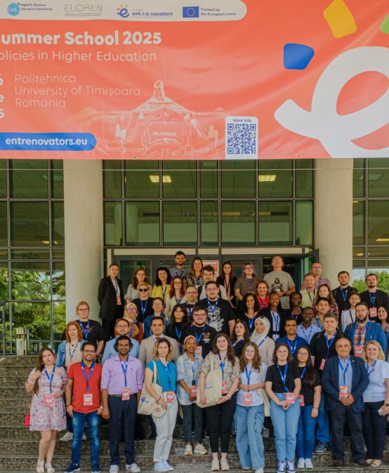 E³UDRES² – Ent-re-novators PhD Summer School 2025 – Open Practices in Higher Education, hundreds of international students, dozens of international experts connecting for 5 days in Timișoara