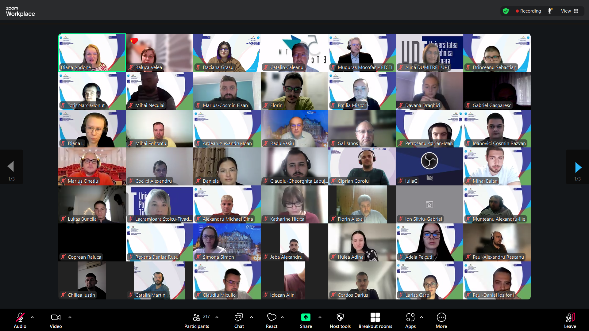 Hundreds of online students at the Opening of the 2025/2026 academic year – ID and IFR