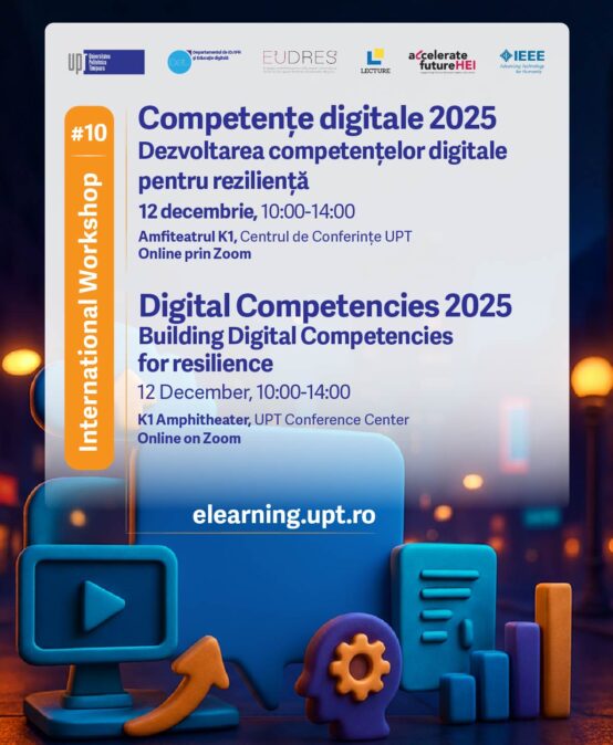 Workshop internațional competențe digitale 2025: Dezvoltarea competențelor digitale pentru reziliență