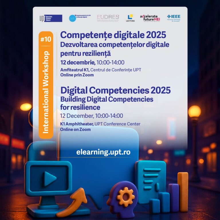 Digital Skill Post WS Digital Skills - Politehnica University Timişoara Department of ID ...