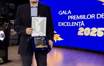Silviu Vert și Andrei Ternauciuc – echipa DeL, distinși la Gala Premiilor de Excelență UPT 2025