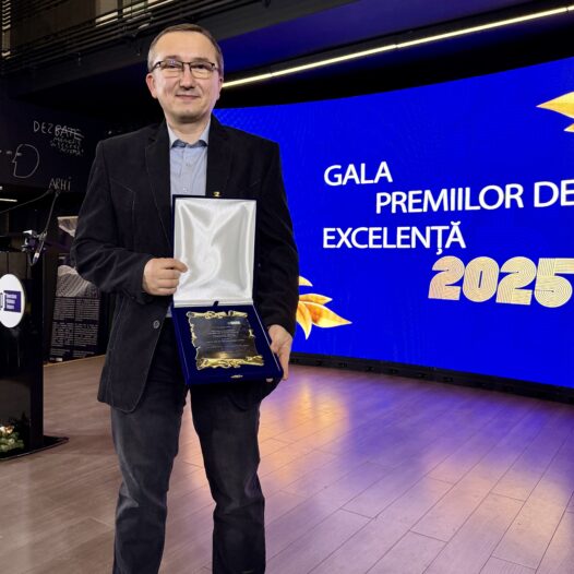 Silviu Vert and Andrei Ternauciuc – DeL team, distinguished at the UPT 2025 Excellence Awards Gala