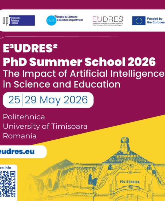 E³UDRES² PhD Summer School 2026 – The Impact of Artificial Intelligence in Science and Education