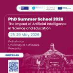 E³UDRES² PhD Summer School 2026 – The Impact of Artificial Intelligence in Science and Education