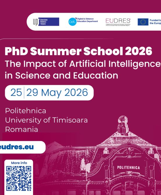 E³UDRES² PhD Summer School 2026 – The Impact of Artificial Intelligence in Science and Education