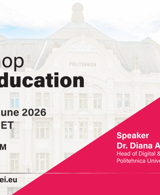 AI in Education and Research – A Series of Free Webinars organised within the HEI Accelerate Project