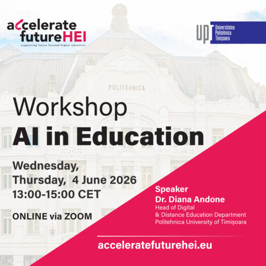 Artificial Intelligence in Higher Education: Hundreds of participants from over 10 countries at the webinar series organized by DeL UPT through Accelerate Future HEI