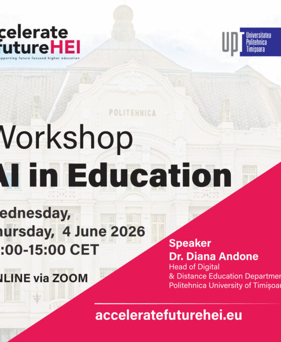 Artificial Intelligence in Higher Education: Hundreds of participants from over 10 countries at the webinar series organized by DeL UPT through Accelerate Future HEI