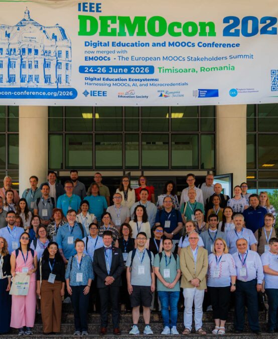 IEEE DEMOcon 2026 at the Politehnica University Timișoara: five days of Summer School and the IEEE DEMOcon 2026 Digital Education and MOOCs International Conference, held for the first time at the Politehnica University of Timișoara: 5 days, with over 110 participants from 23 countries