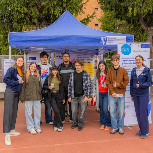 Echipa DeL la Start UPT 2026: zeci de studenți au aflat despre CVUPT și suport pentru educația digitală
