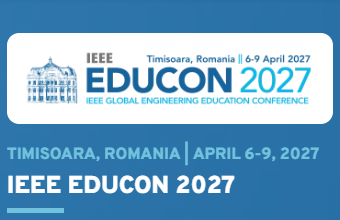 IEEE EDUCON 2027 Global Engineering Education Conference in Timișoara: 6-9 aprilie 2027