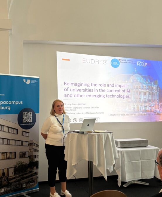 Diana Andone, Keynote speaker at the international summit "Focus on the Future" – Austria